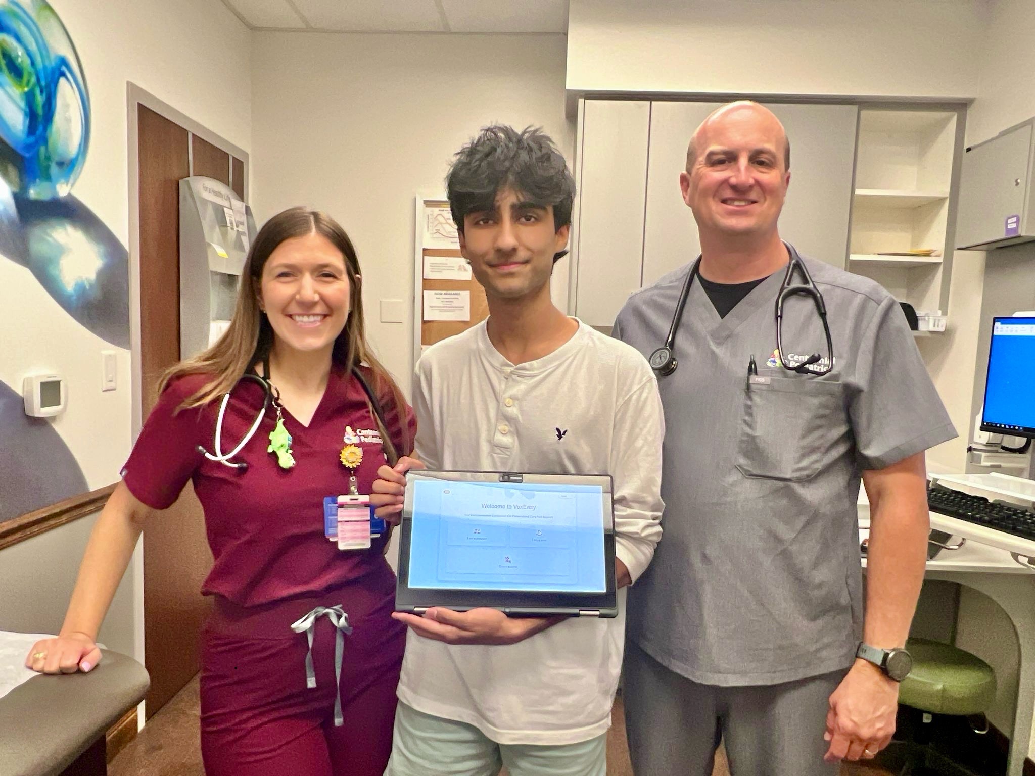 Demonstration with doctors